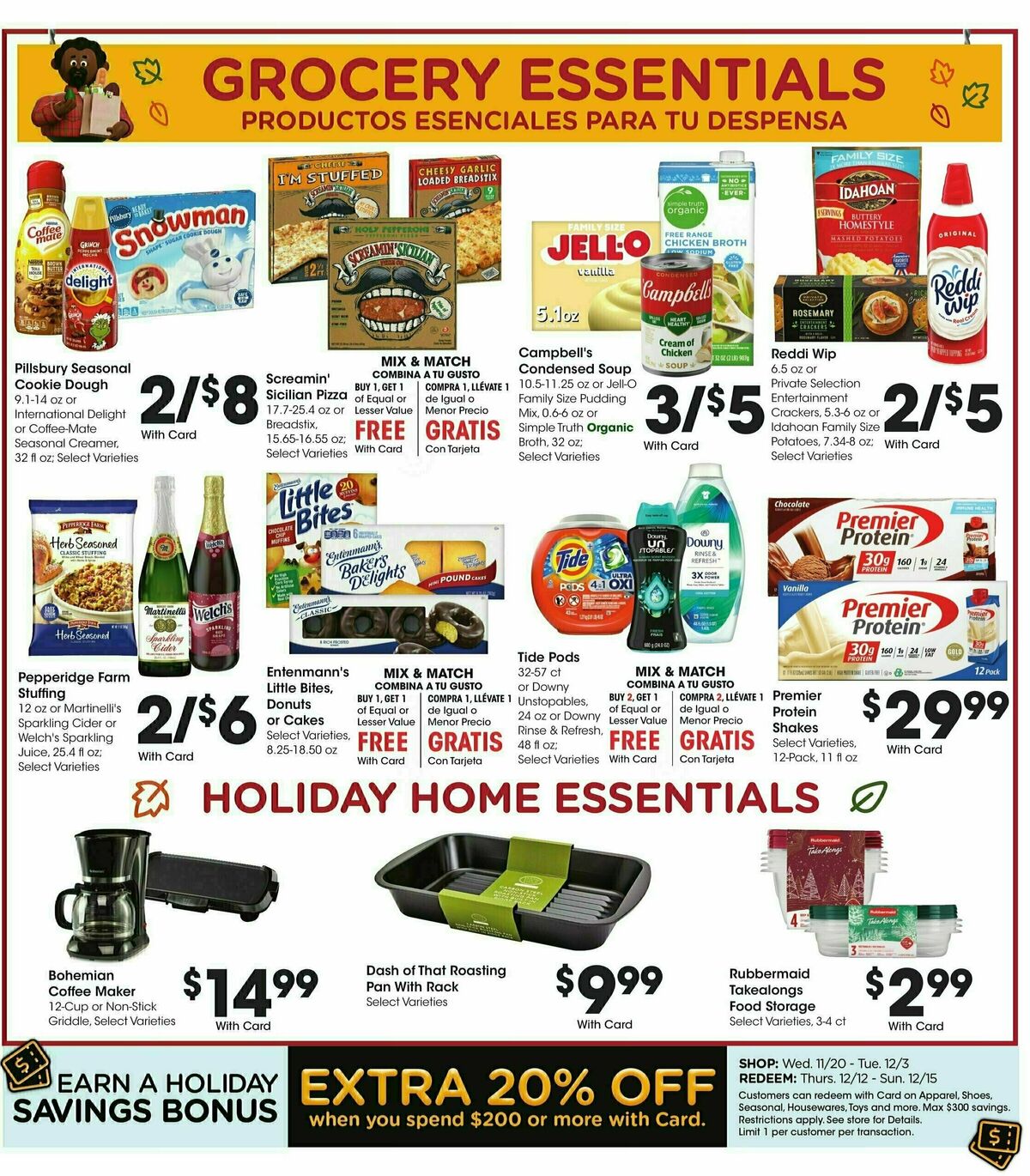 Smith's Weekly Ad from November 20