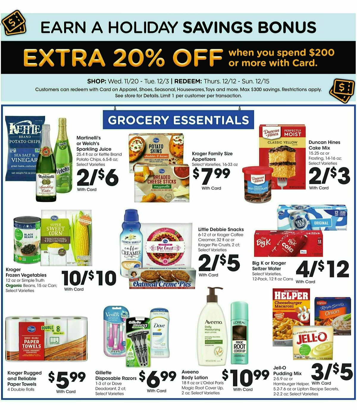 Smith's Weekly Ad from November 29