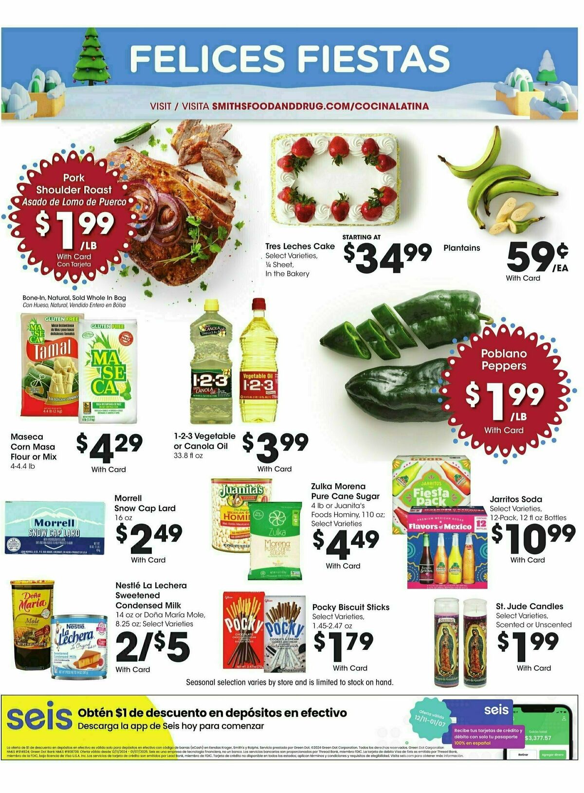 Smith's Weekly Ad from December 18