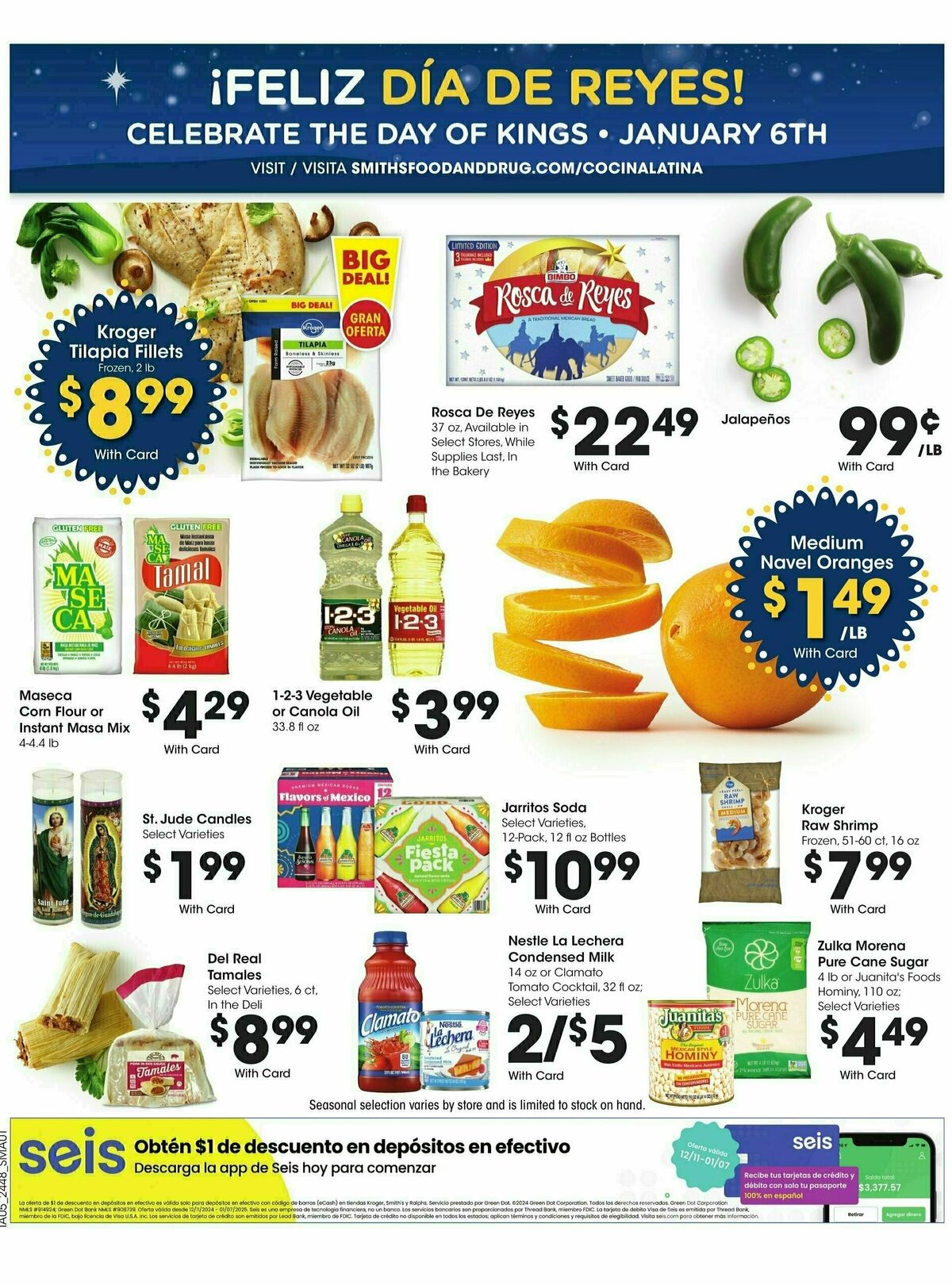 Smith's Weekly Ad from January 2