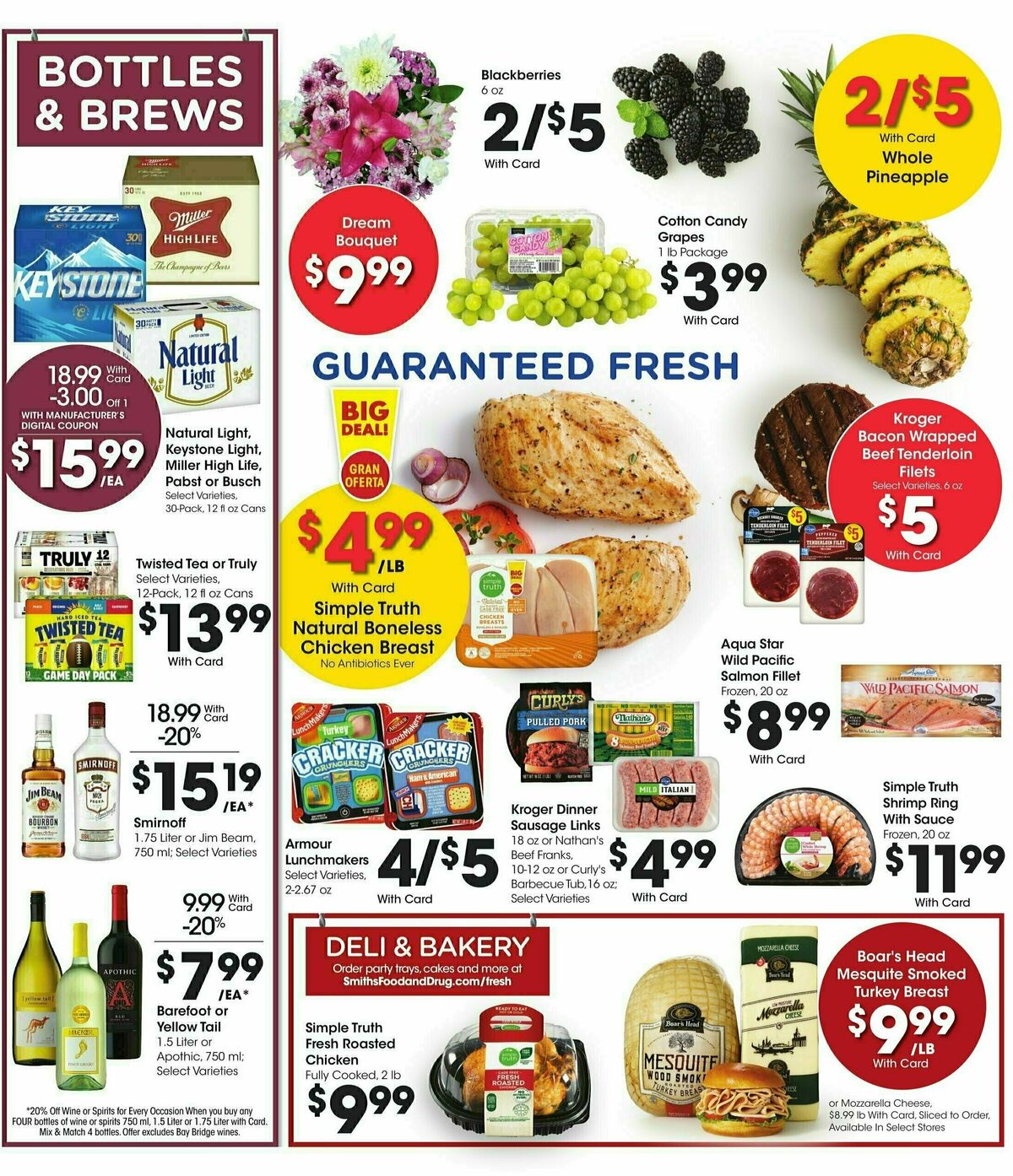 Smith's Weekly Ad from January 2