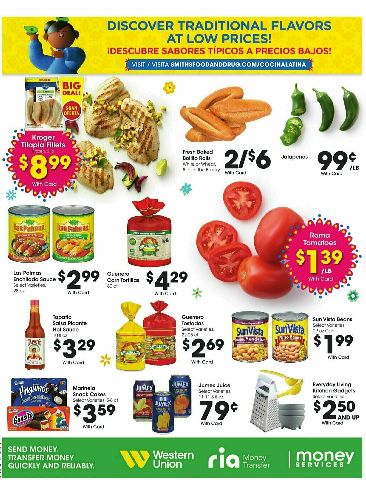 Smith's Weekly Ad from January 8