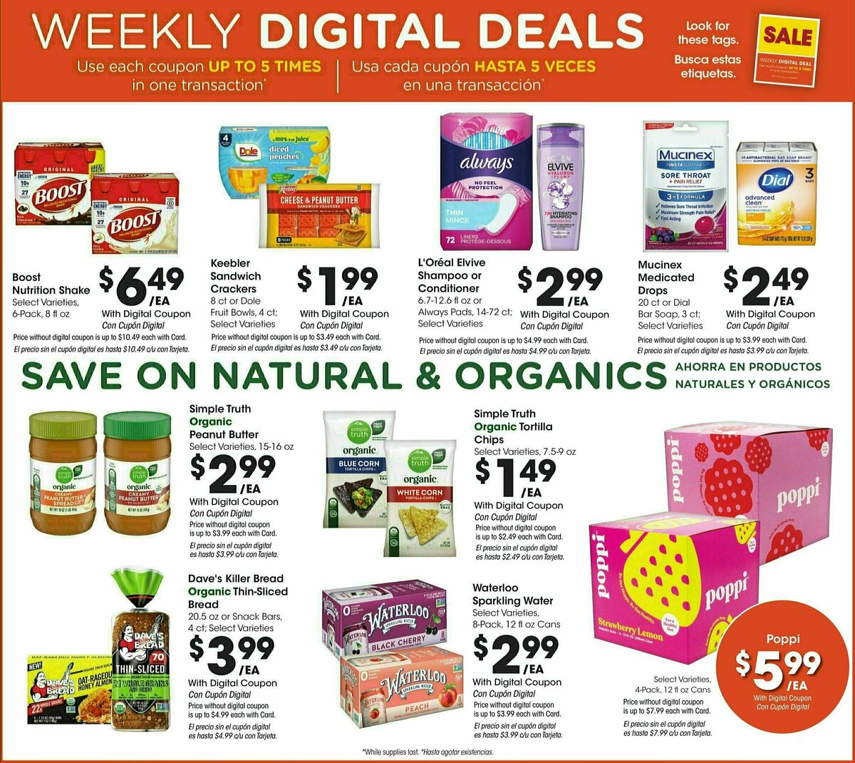 Smith's Weekly Ad from January 8