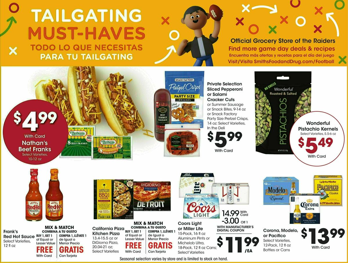 Smith's Weekly Ad from January 8