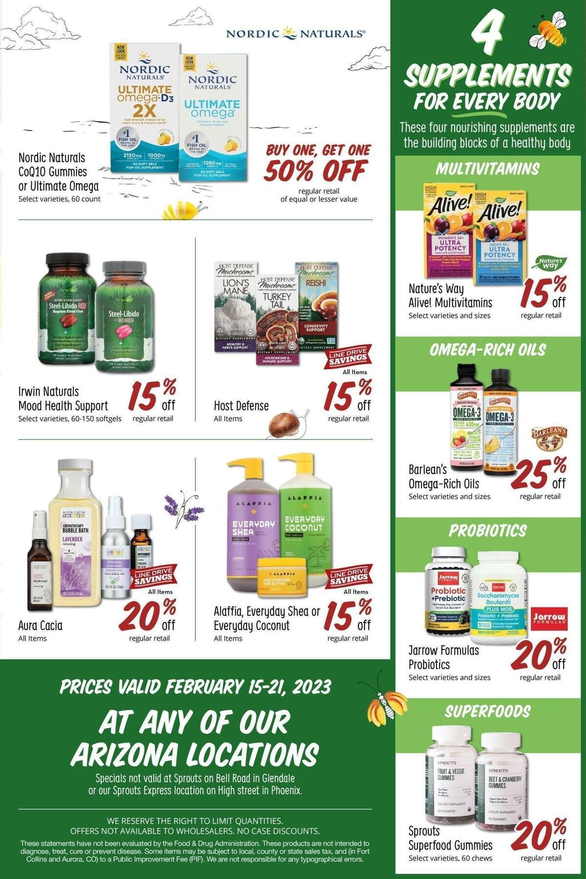 Sprouts Farmers Market Weekly Ad from February 15