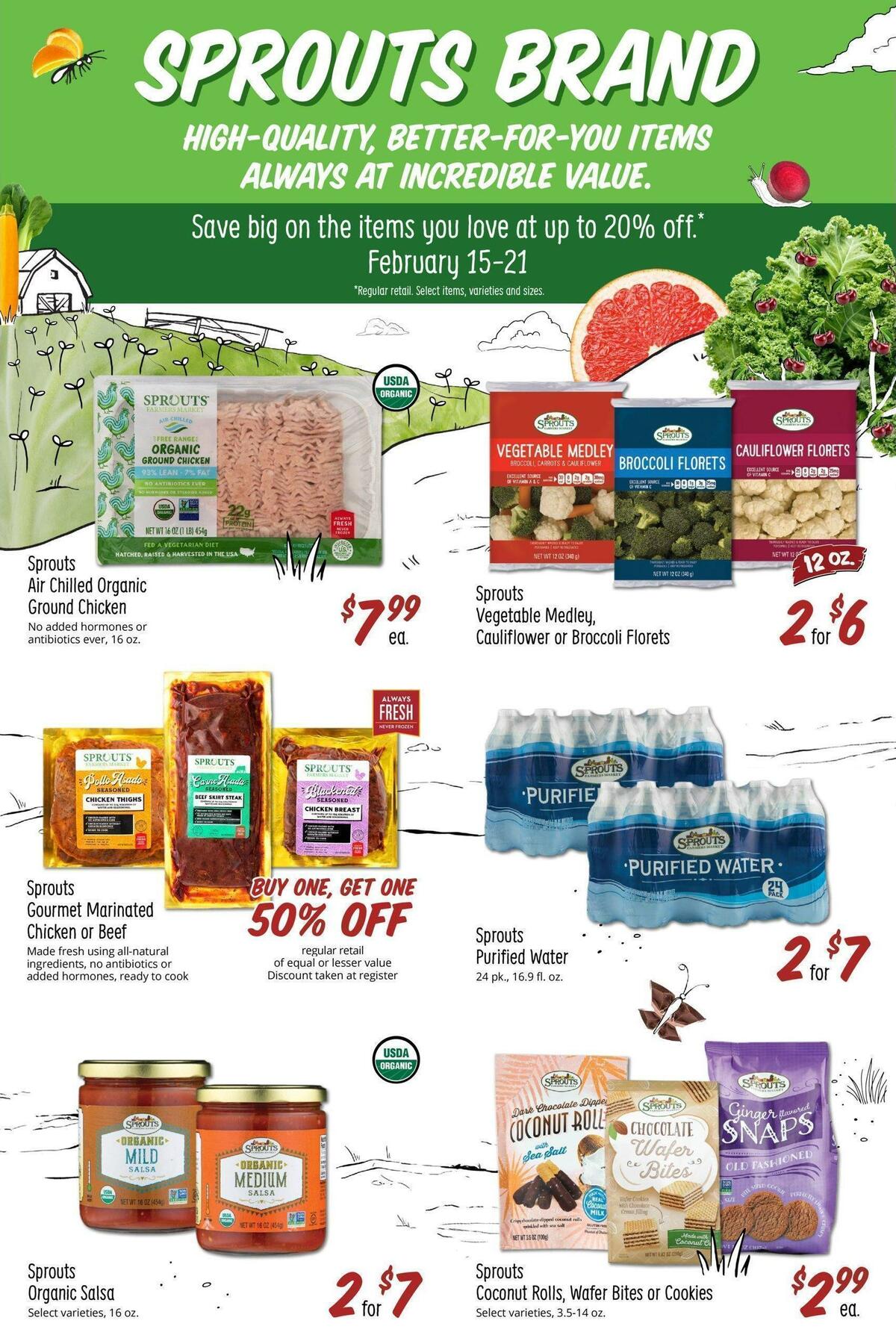 Sprouts Farmers Market Weekly Ad from February 15