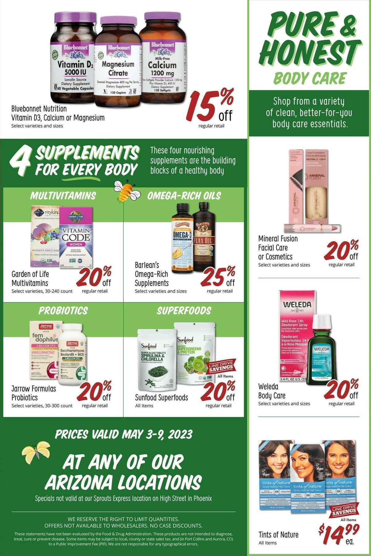 Sprouts Farmers Market Weekly Ad from May 3