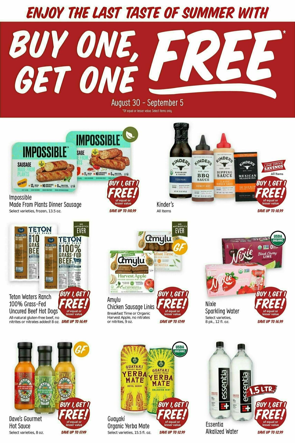 Sprouts Farmers Market Weekly Ad from August 30