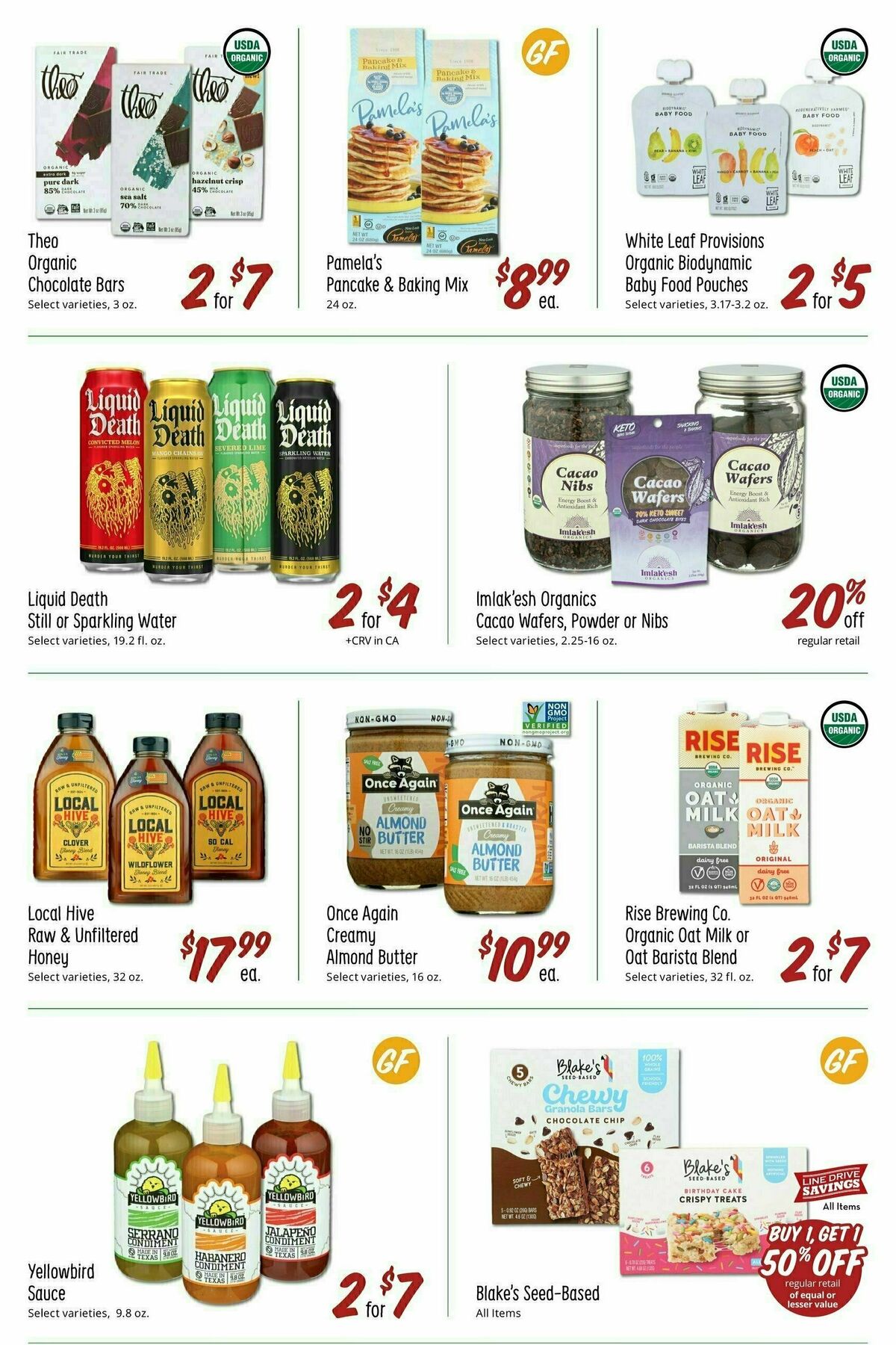 Sprouts Farmers Market Weekly Ad from October 25