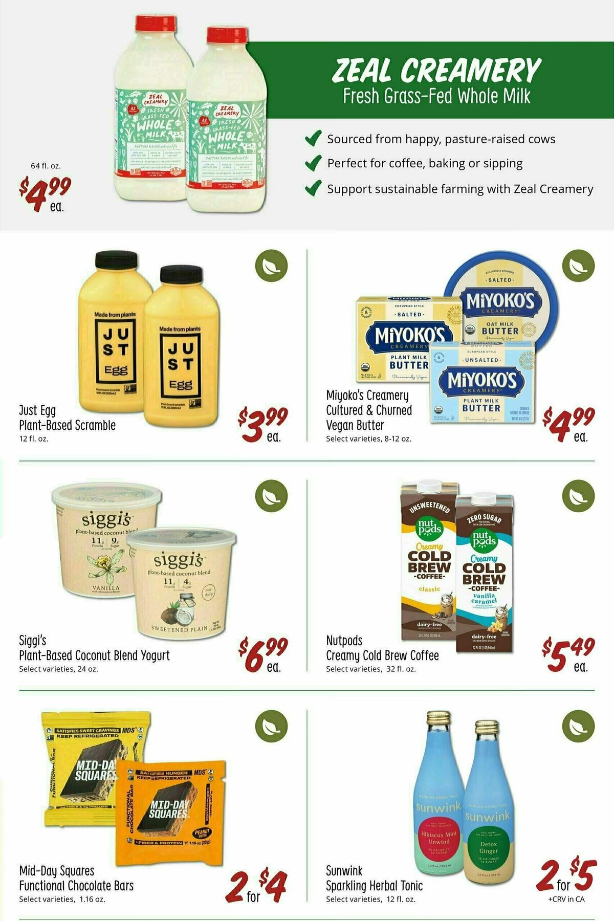 Sprouts Farmers Market Weekly Ad from October 25