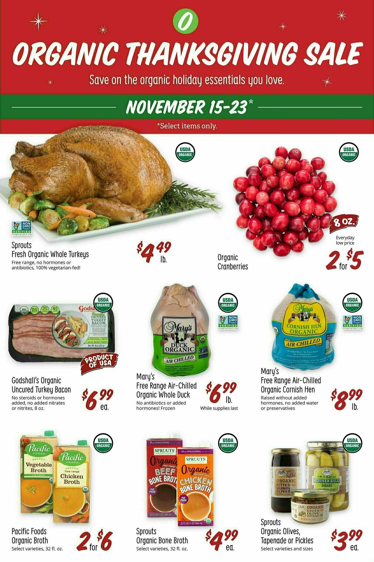 Sprouts Farmers Market Weekly Ad from November 15