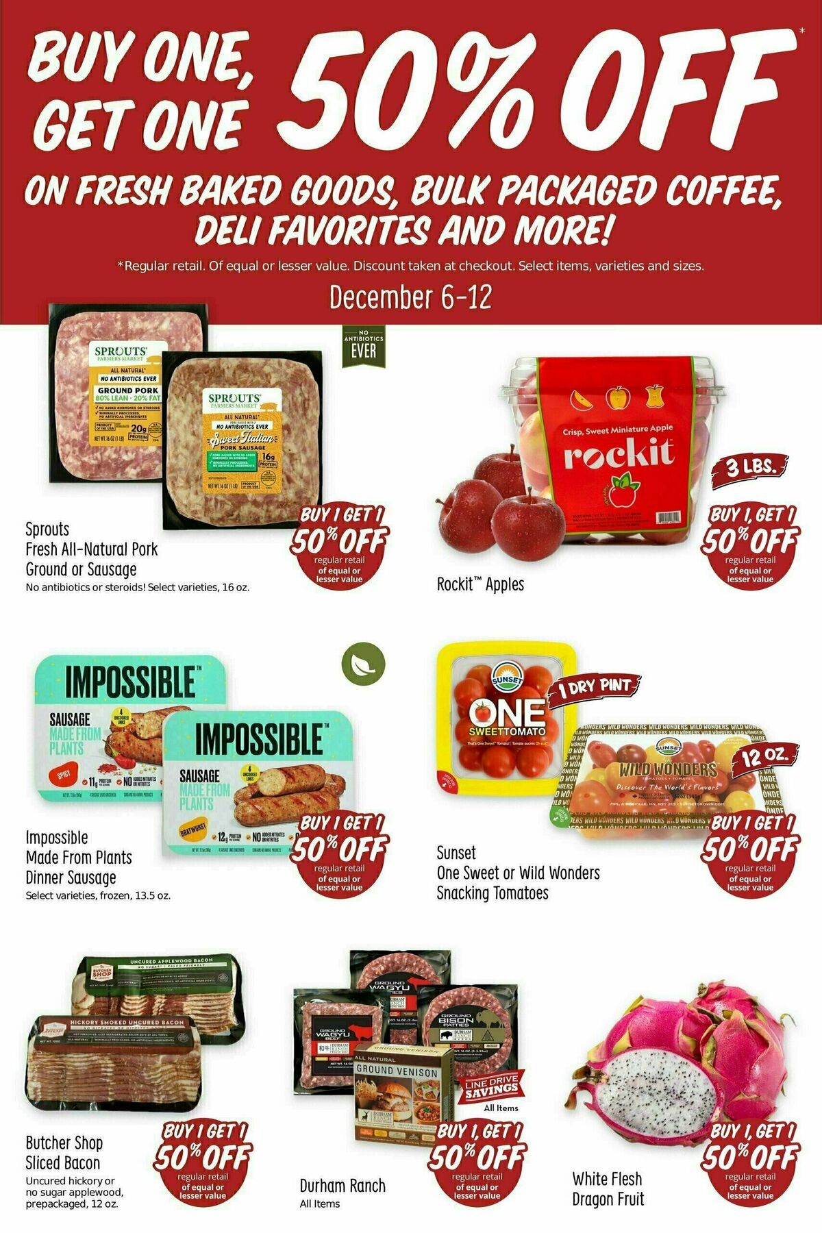 Sprouts Farmers Market Weekly Ad from December 6