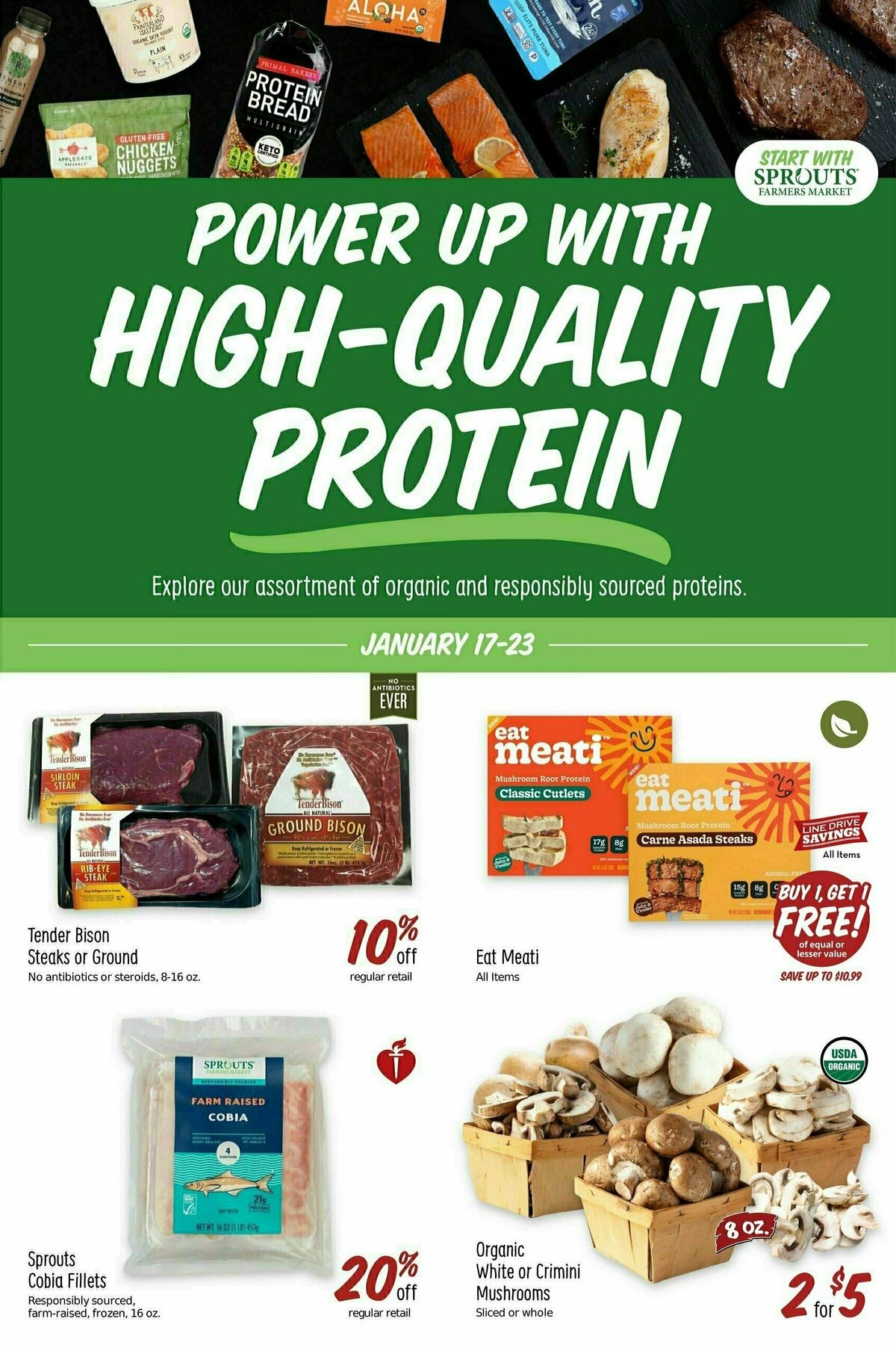 Sprouts Farmers Market Weekly Ad from January 17