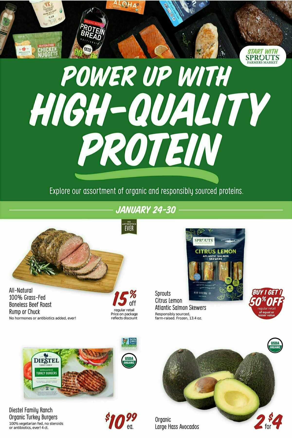 Sprouts Farmers Market Weekly Ad from January 24