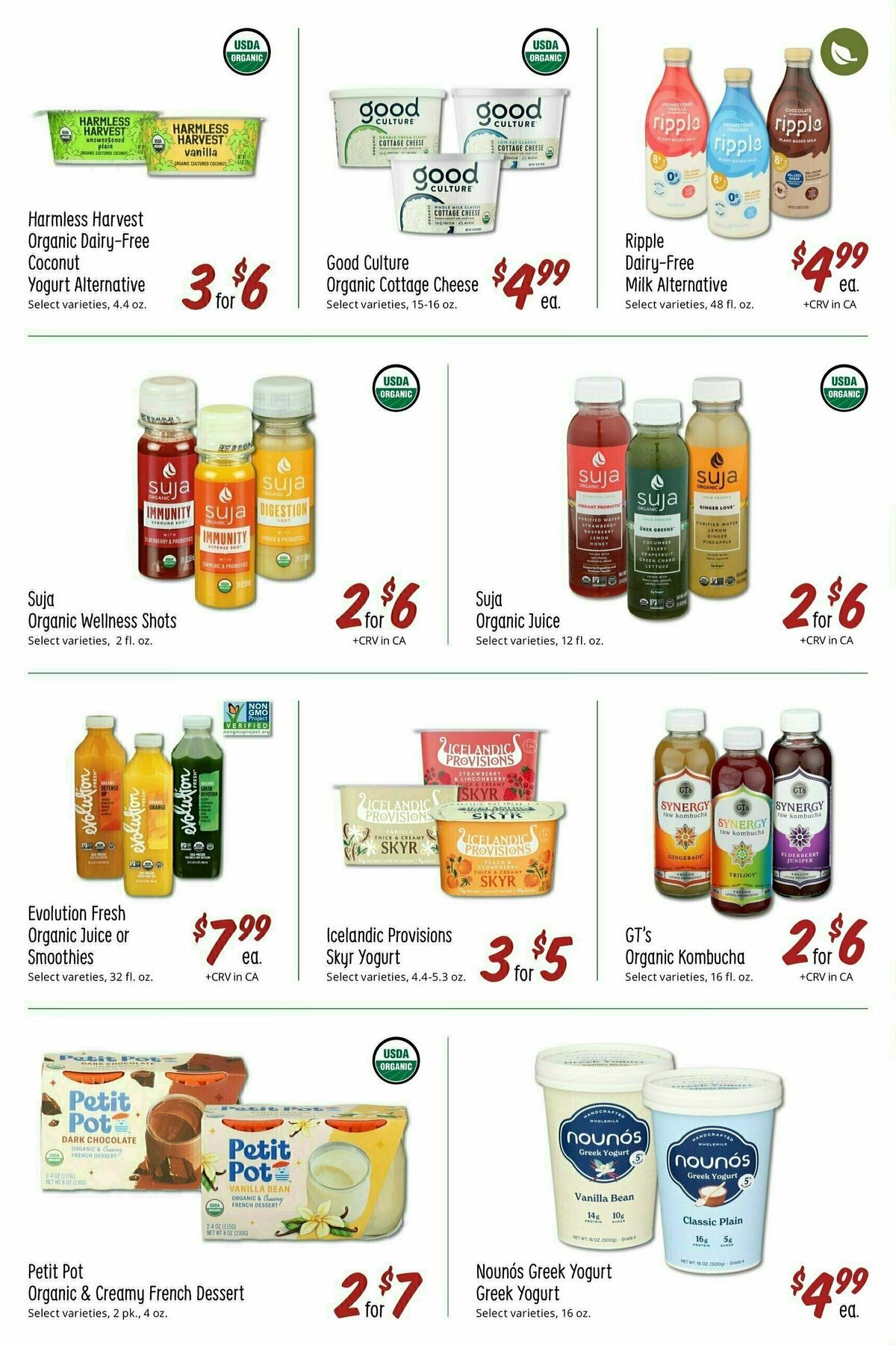 Sprouts Farmers Market Deals of the Month Weekly Ad from January 31