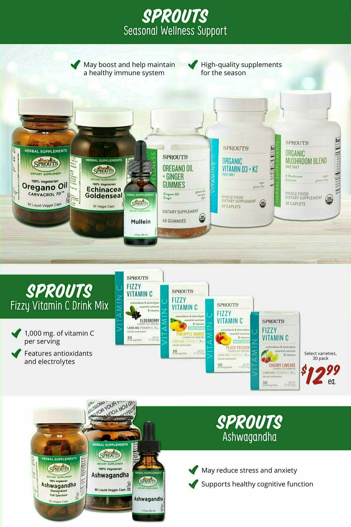 Sprouts Farmers Market Deals of the Month Weekly Ad from January 31