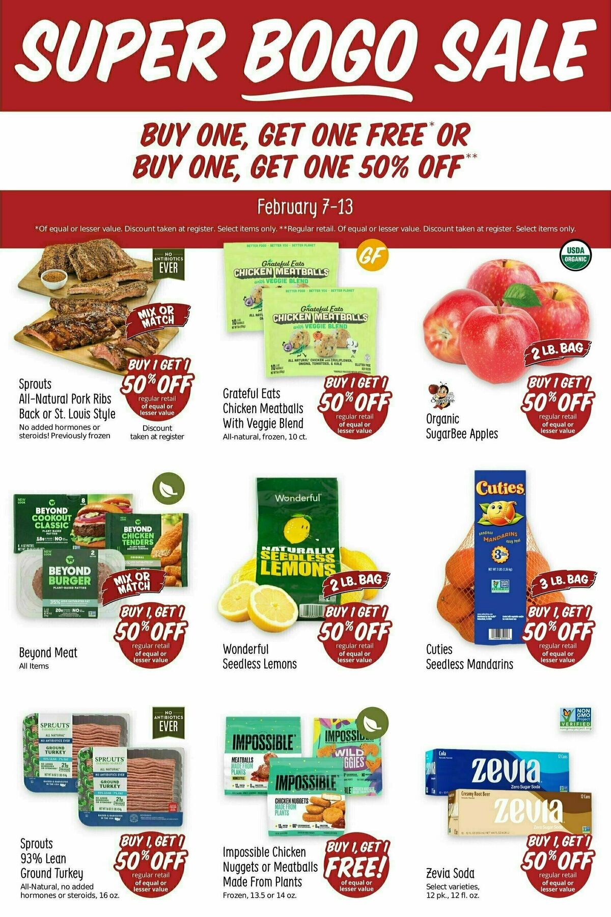 Sprouts Farmers Market Weekly Ad from February 7