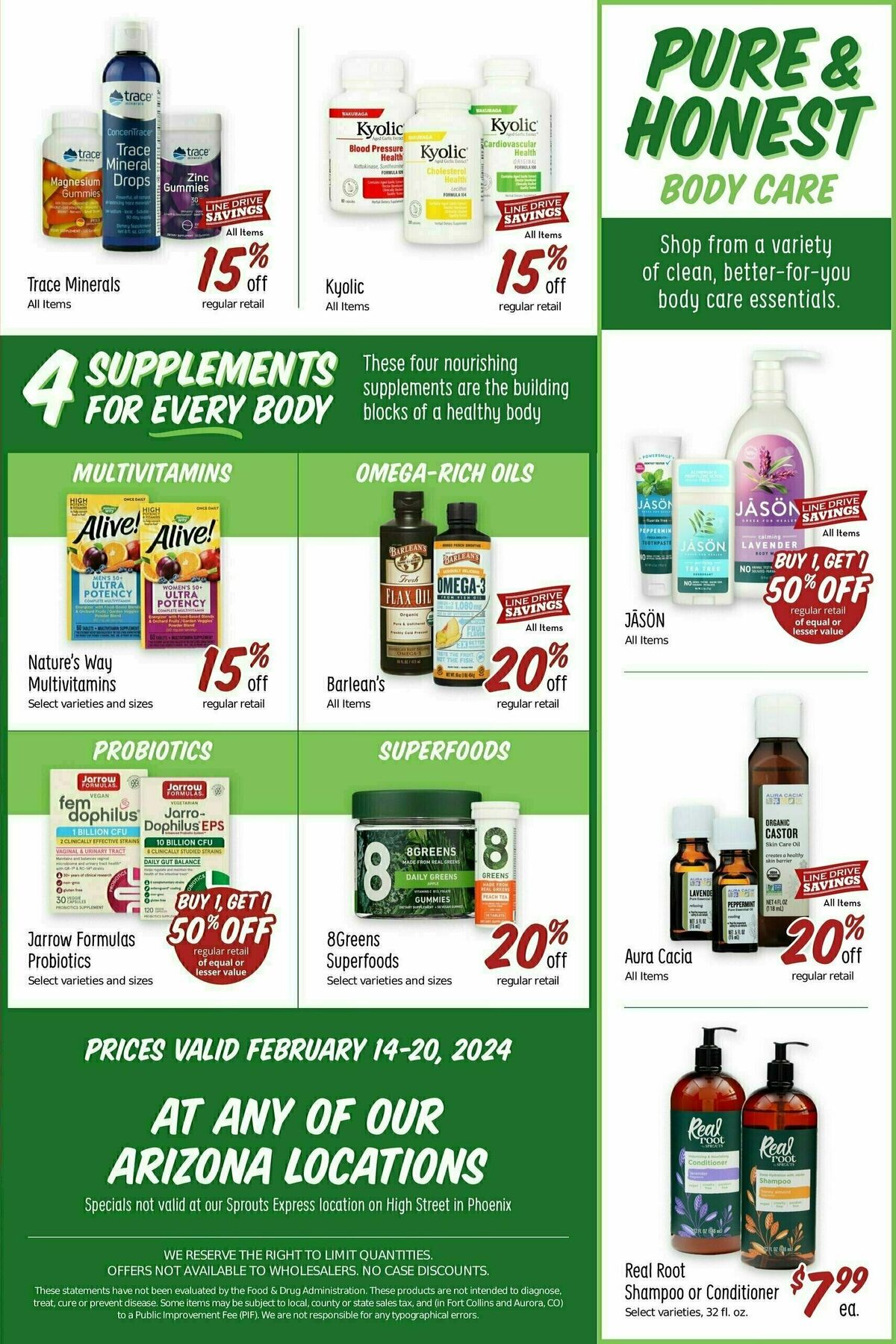 Sprouts Farmers Market Weekly Ad from February 14