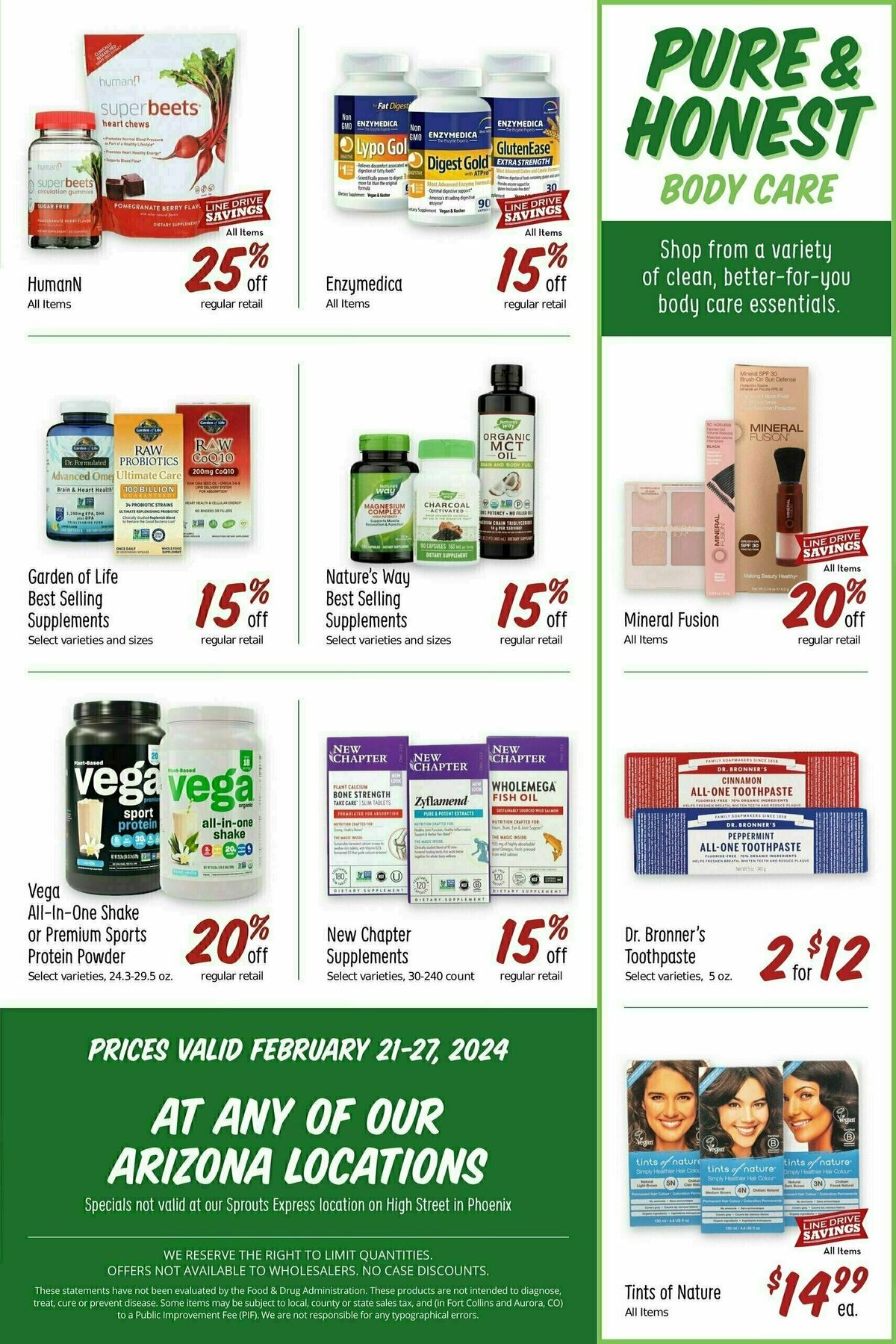 Sprouts Farmers Market Weekly Ad from February 21