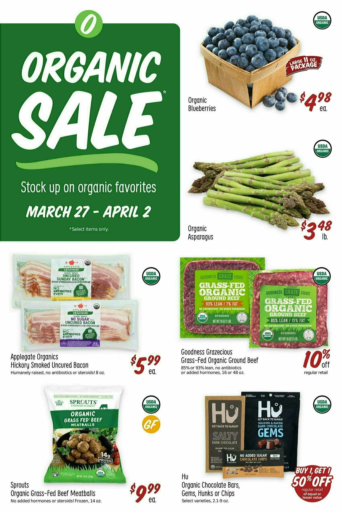 Sprouts Farmers Market Weekly Ad from March 27