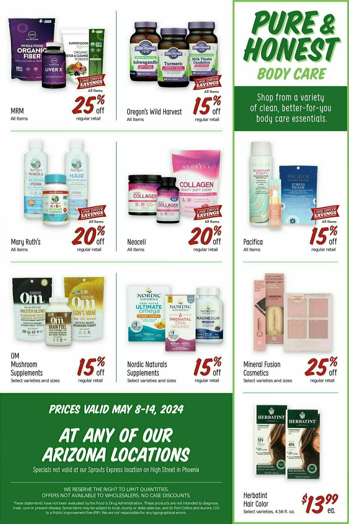 Sprouts Farmers Market Weekly Ad from May 8