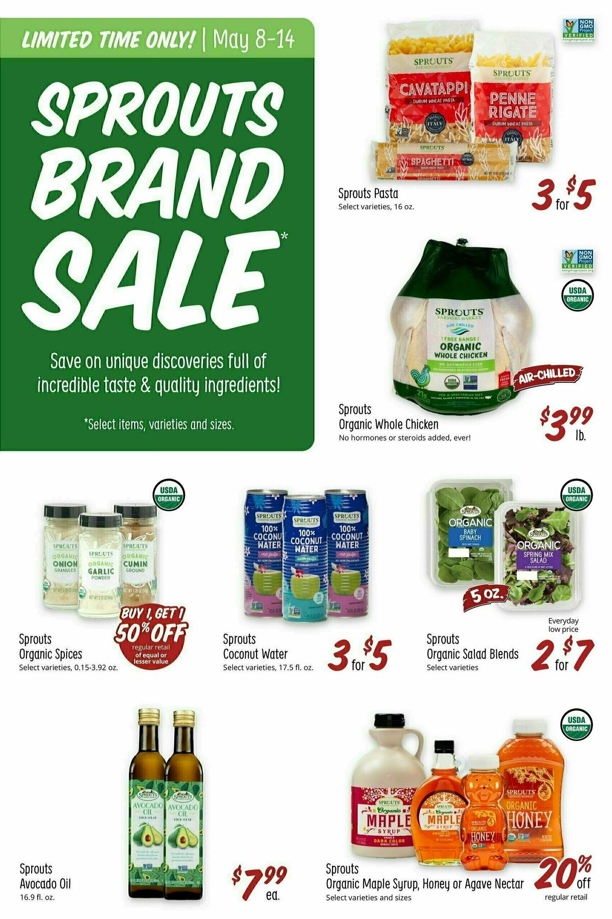 Sprouts Farmers Market Weekly Ad from May 8