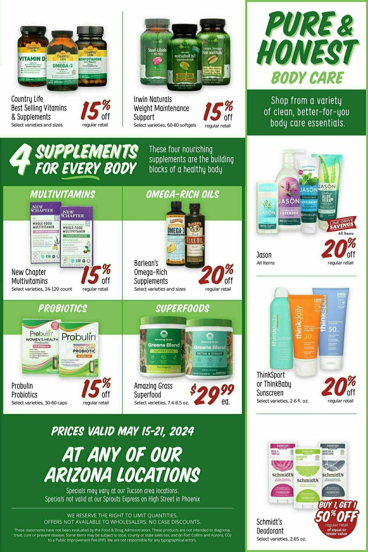 Sprouts Farmers Market Weekly Ad from May 15