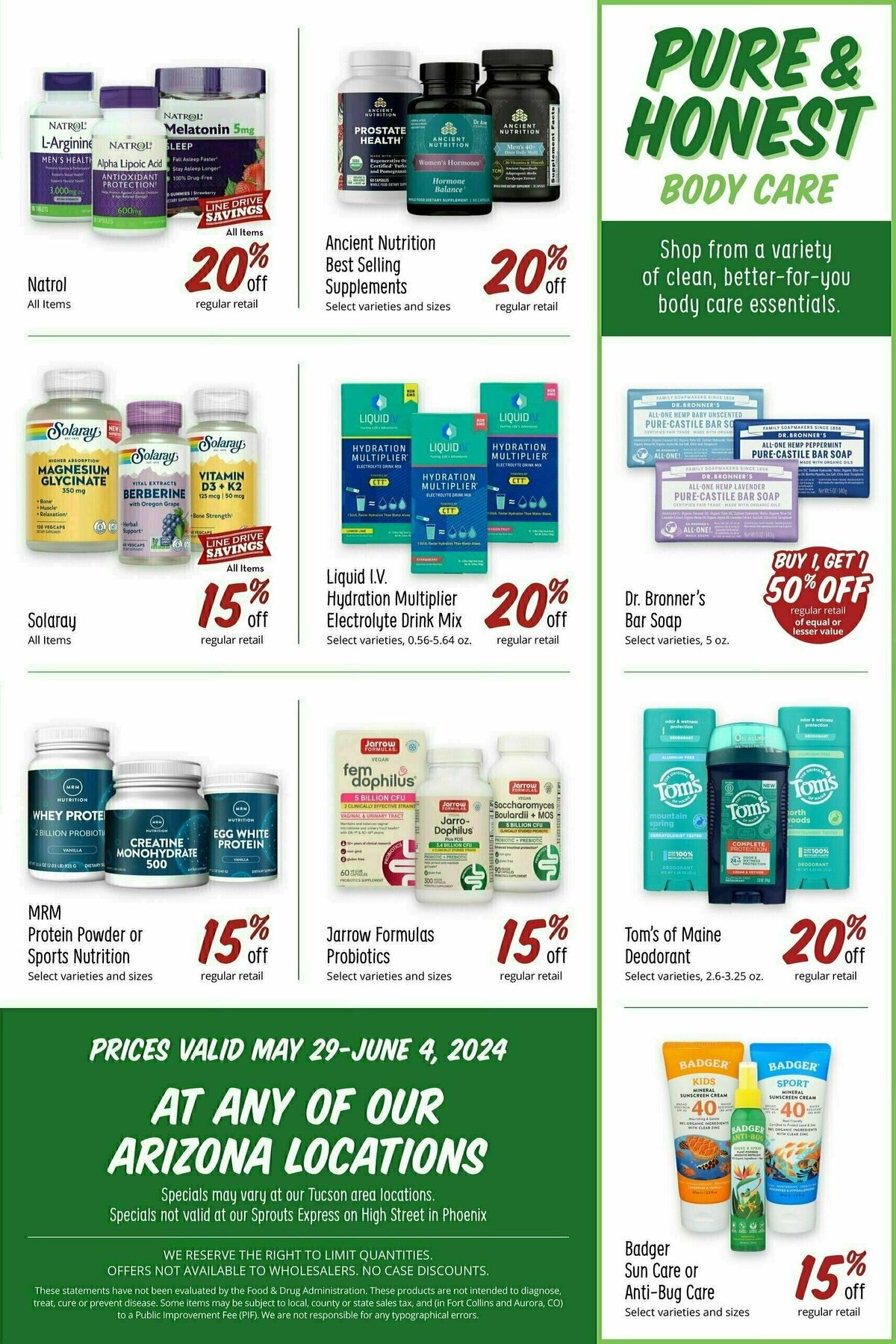 Sprouts Farmers Market Weekly Ad from May 29