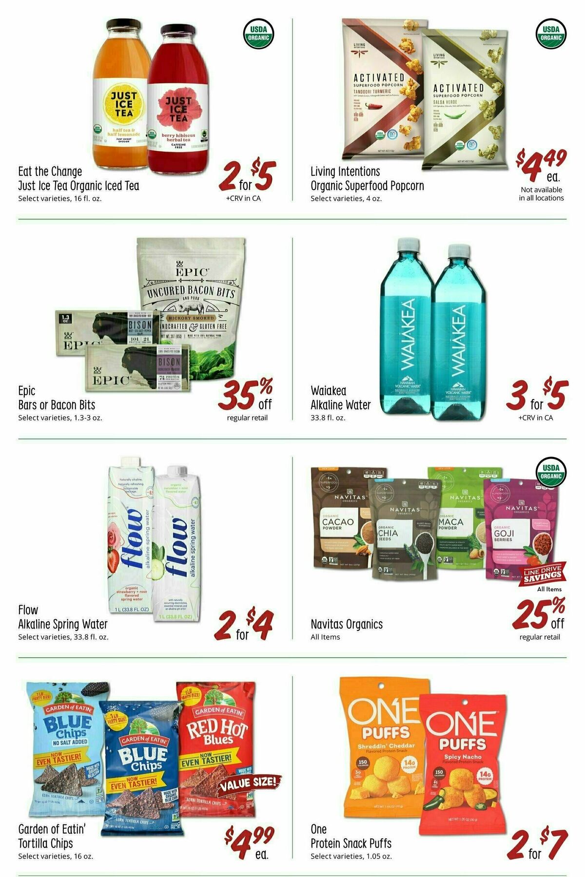 Sprouts Farmers Market Deals of the Month Weekly Ad from May 29