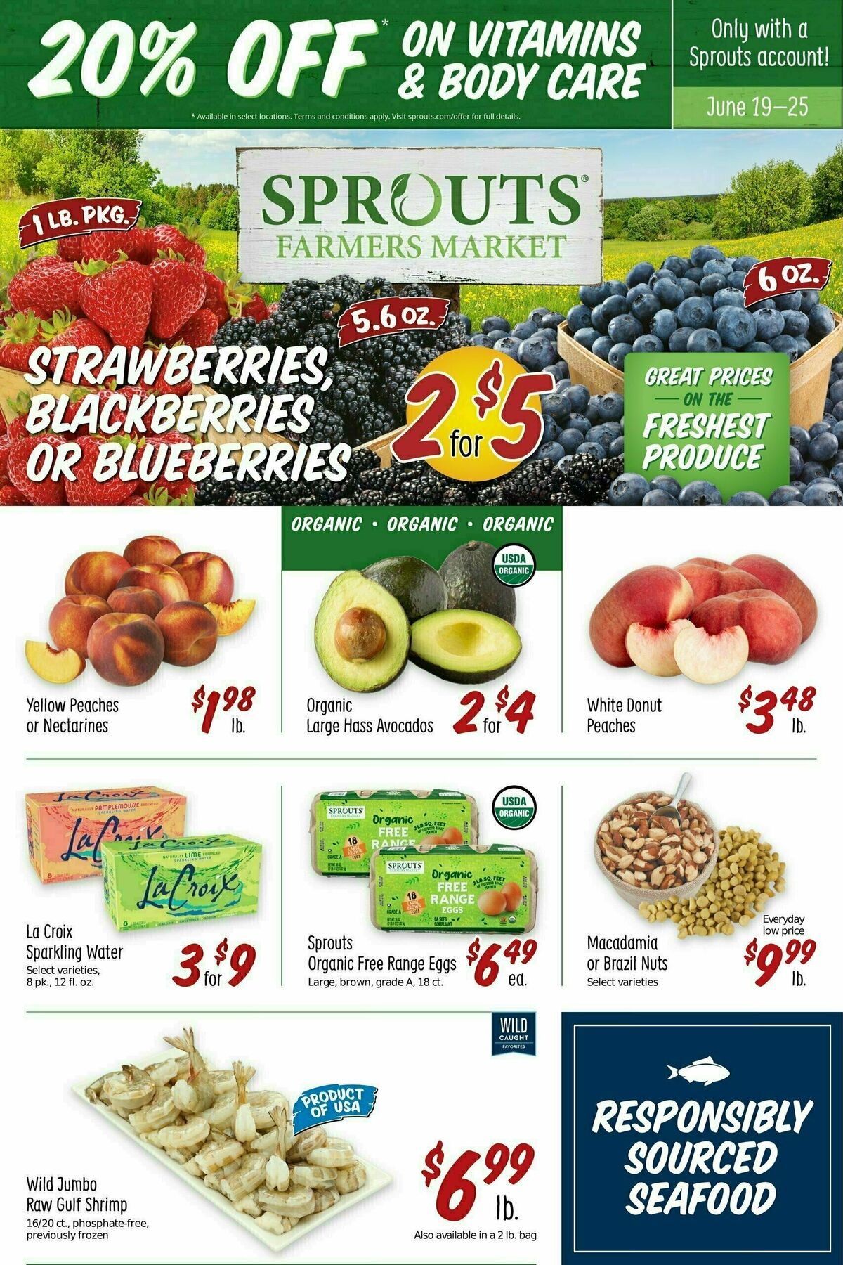 Sprouts Farmers Market Weekly Ad from June 19