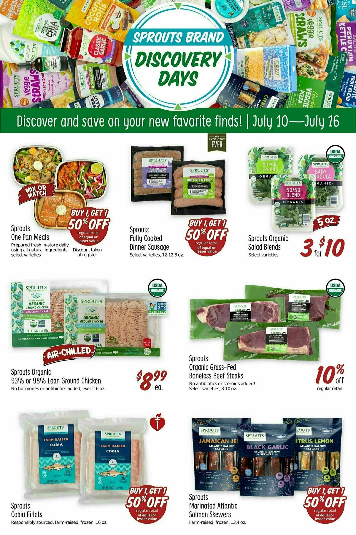 Sprouts Farmers Market Weekly Ad from July 10