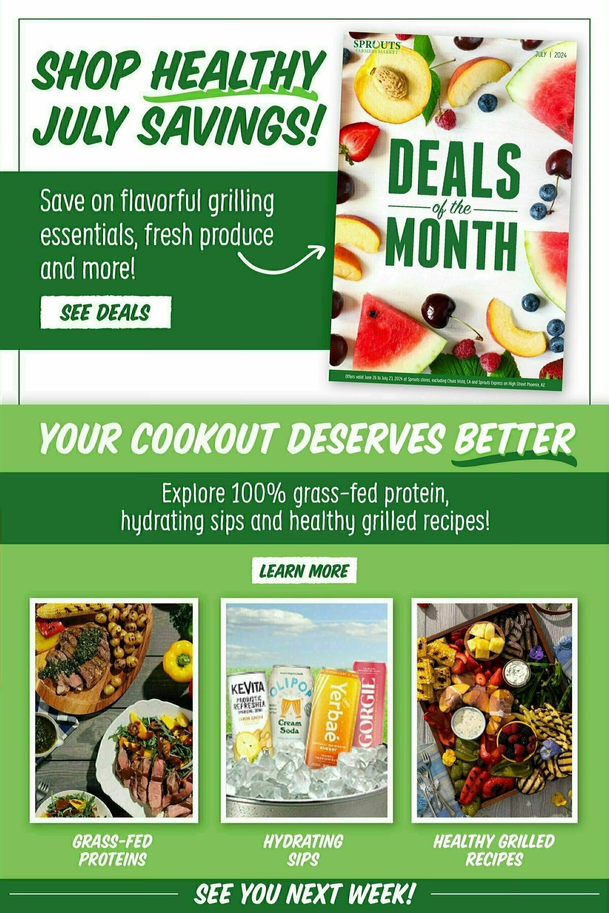 Sprouts Farmers Market Weekly Ad from July 17