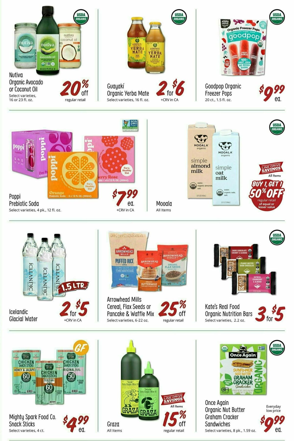 Sprouts Farmers Market Deals of the Month Weekly Ad from July 24