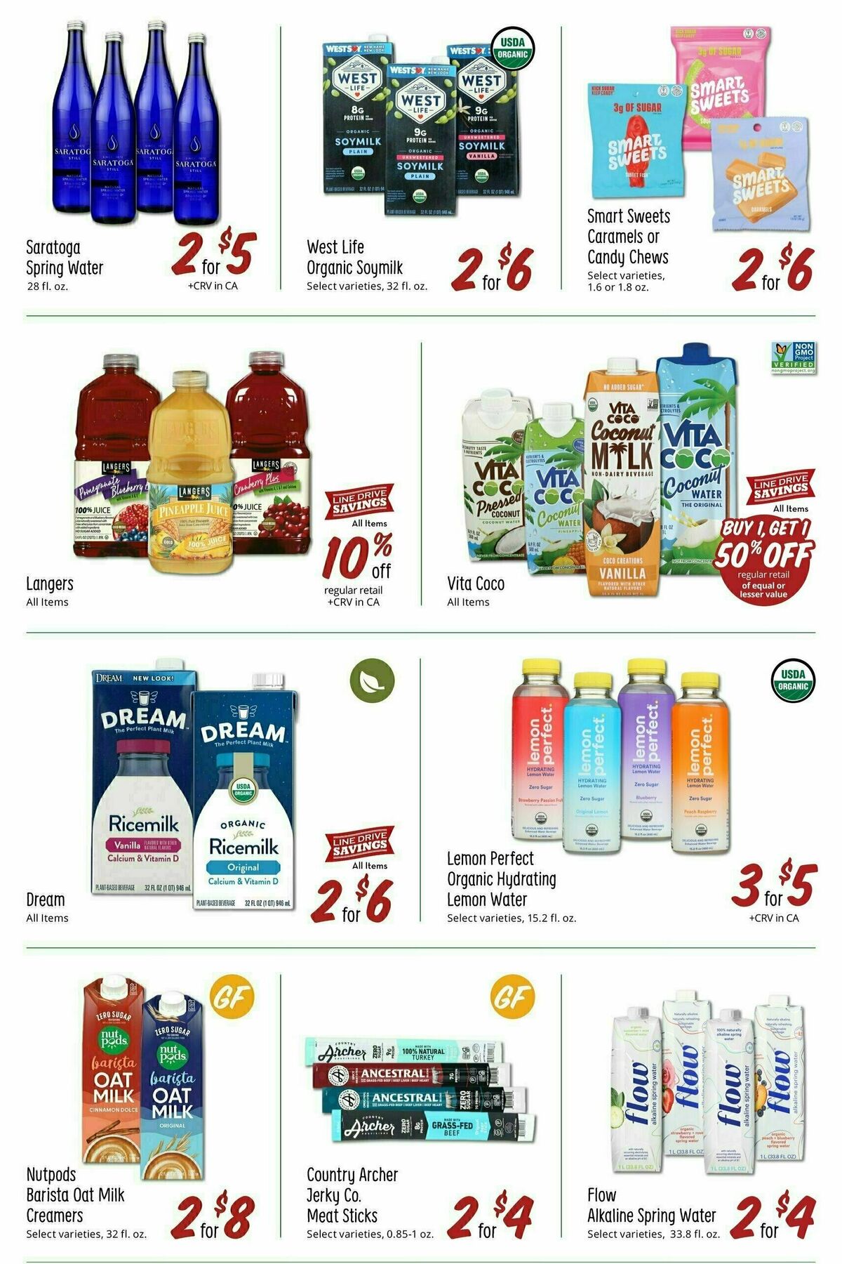 Sprouts Farmers Market Deals of the Month Weekly Ad from July 24