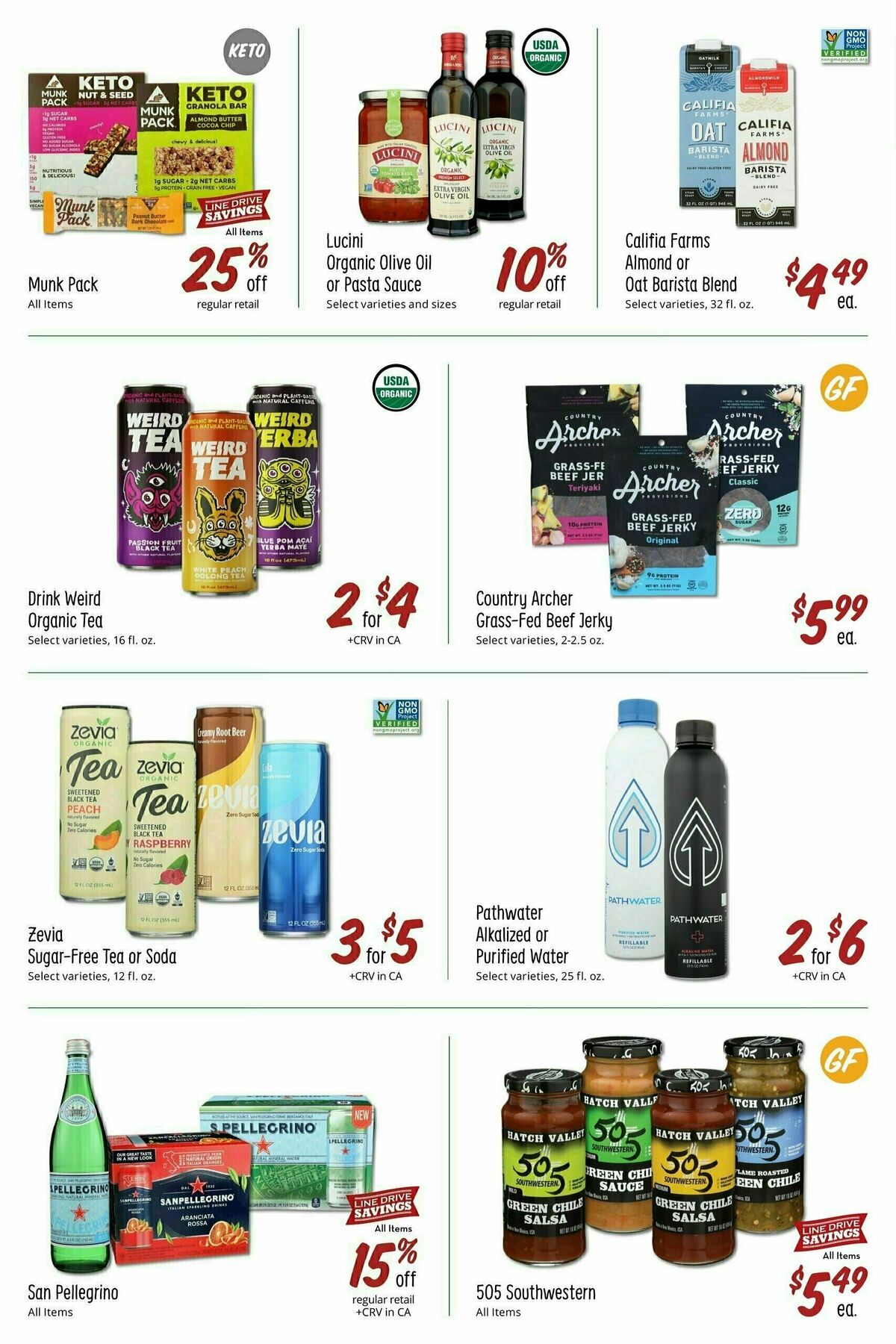 Sprouts Farmers Market Deals of the Month Weekly Ad from July 24