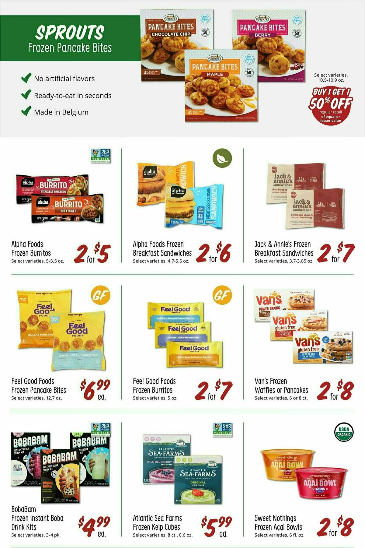 Sprouts Farmers Market Deals of the Month Weekly Ad from July 24