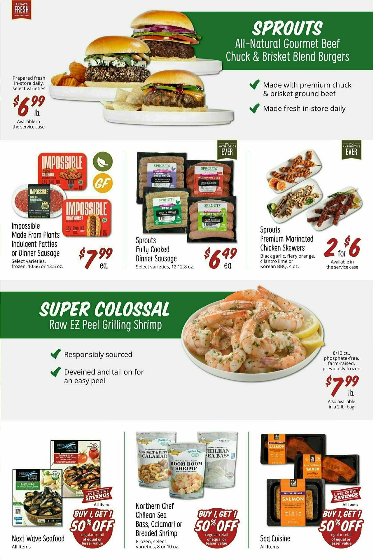 Sprouts Farmers Market Deals of the Month Weekly Ad from July 24