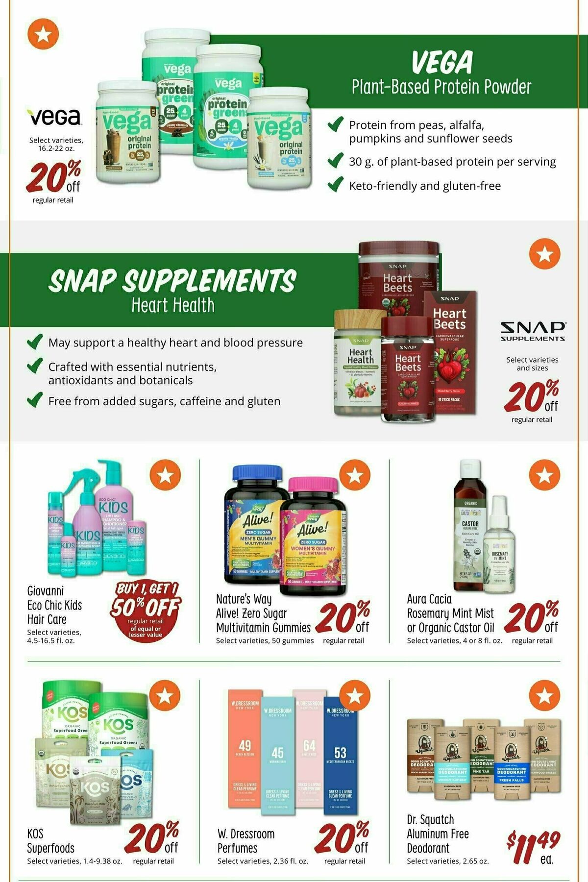 Sprouts Farmers Market Deals of the Month Weekly Ad from July 24