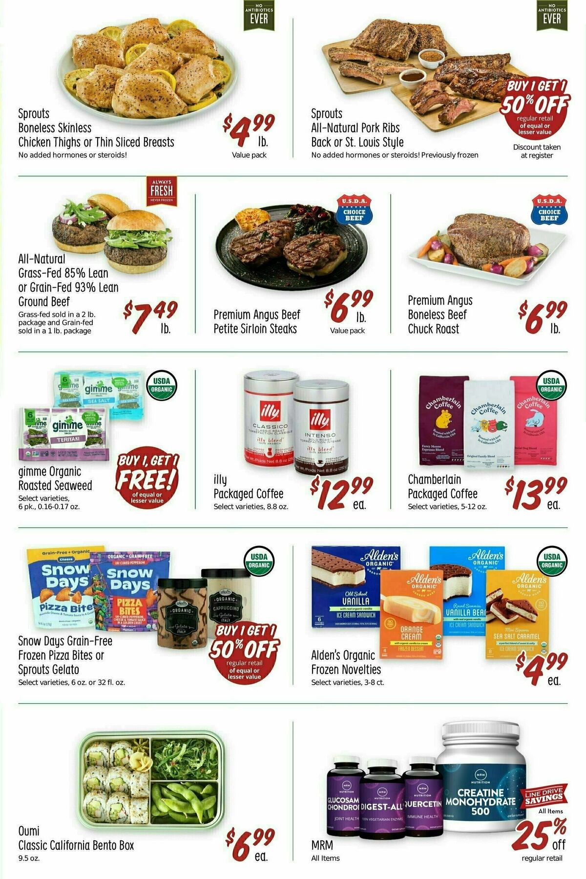 Sprouts Farmers Market Weekly Ad from July 31