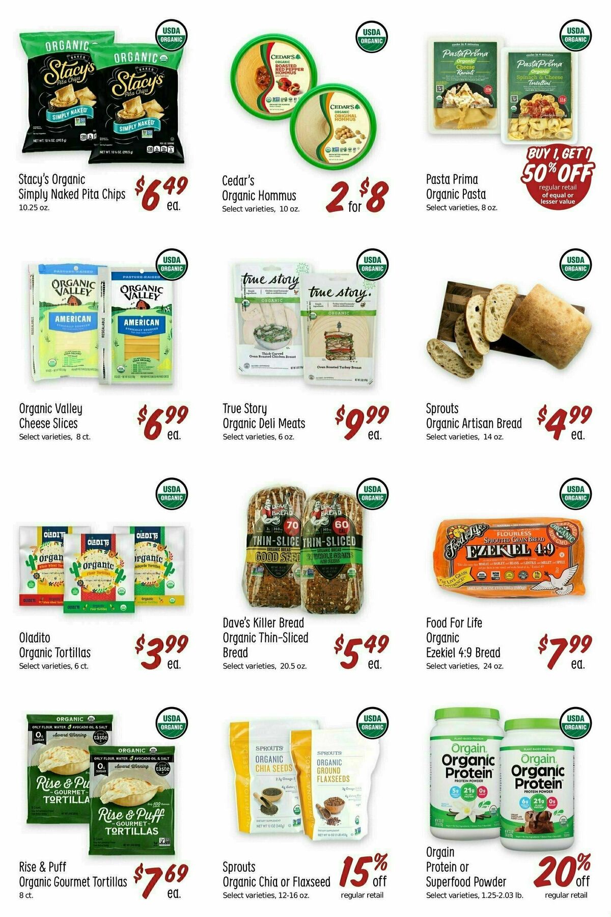 Sprouts Farmers Market Weekly Ad from July 31