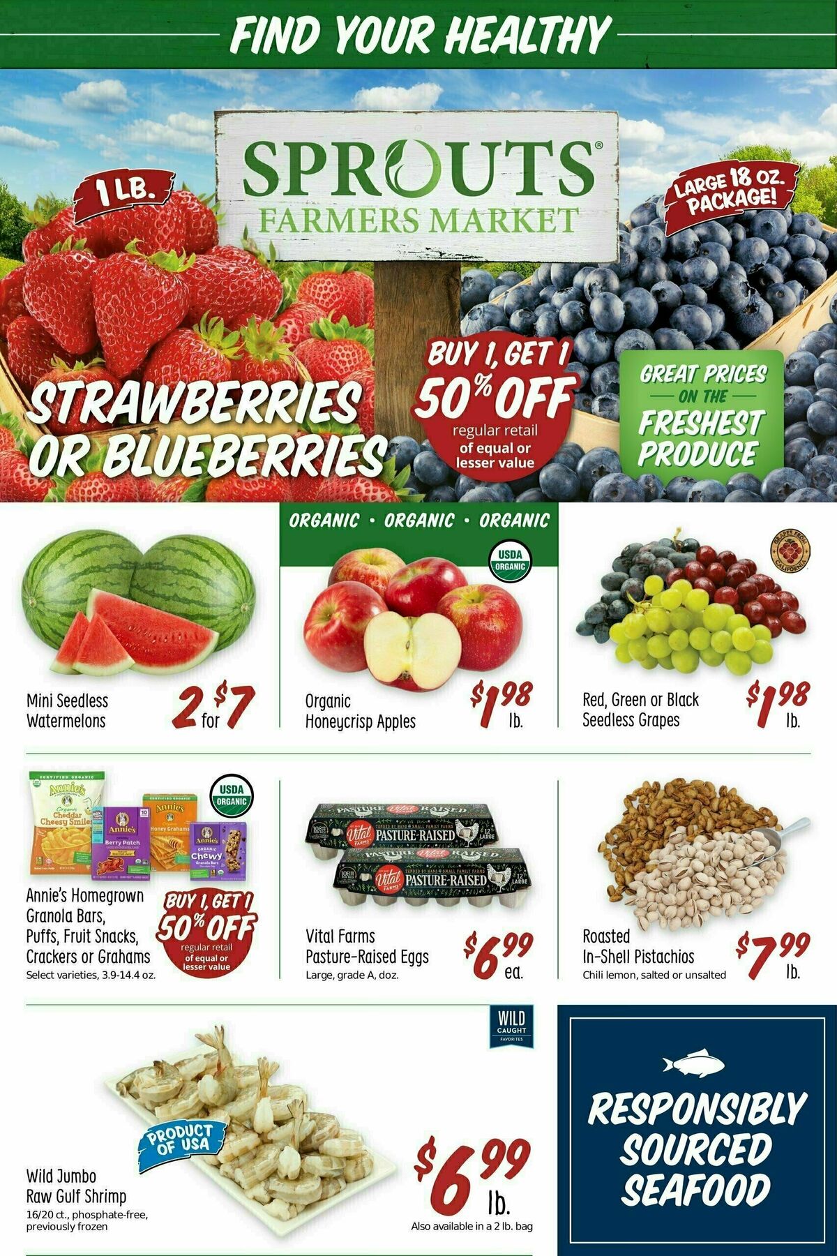 Sprouts Farmers Market Weekly Ad from August 7