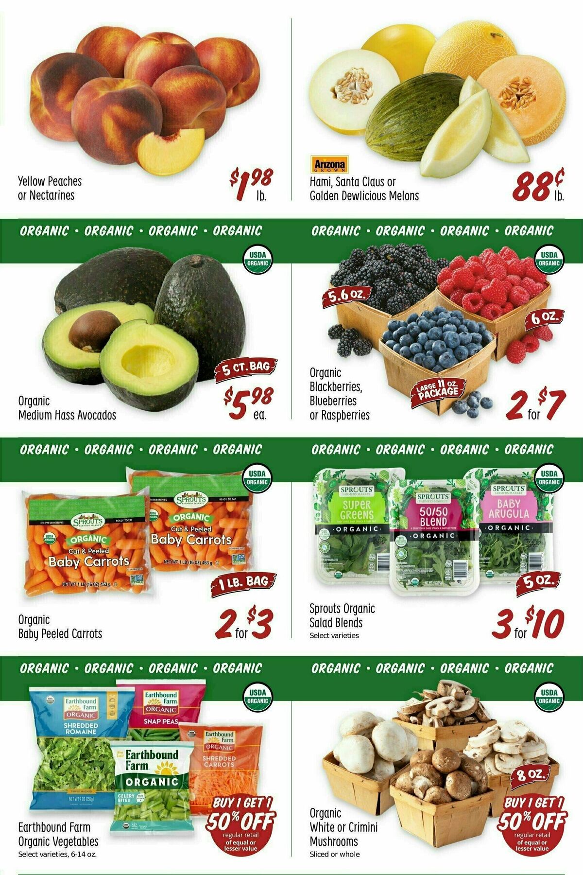 Sprouts Farmers Market Weekly Ad from August 7