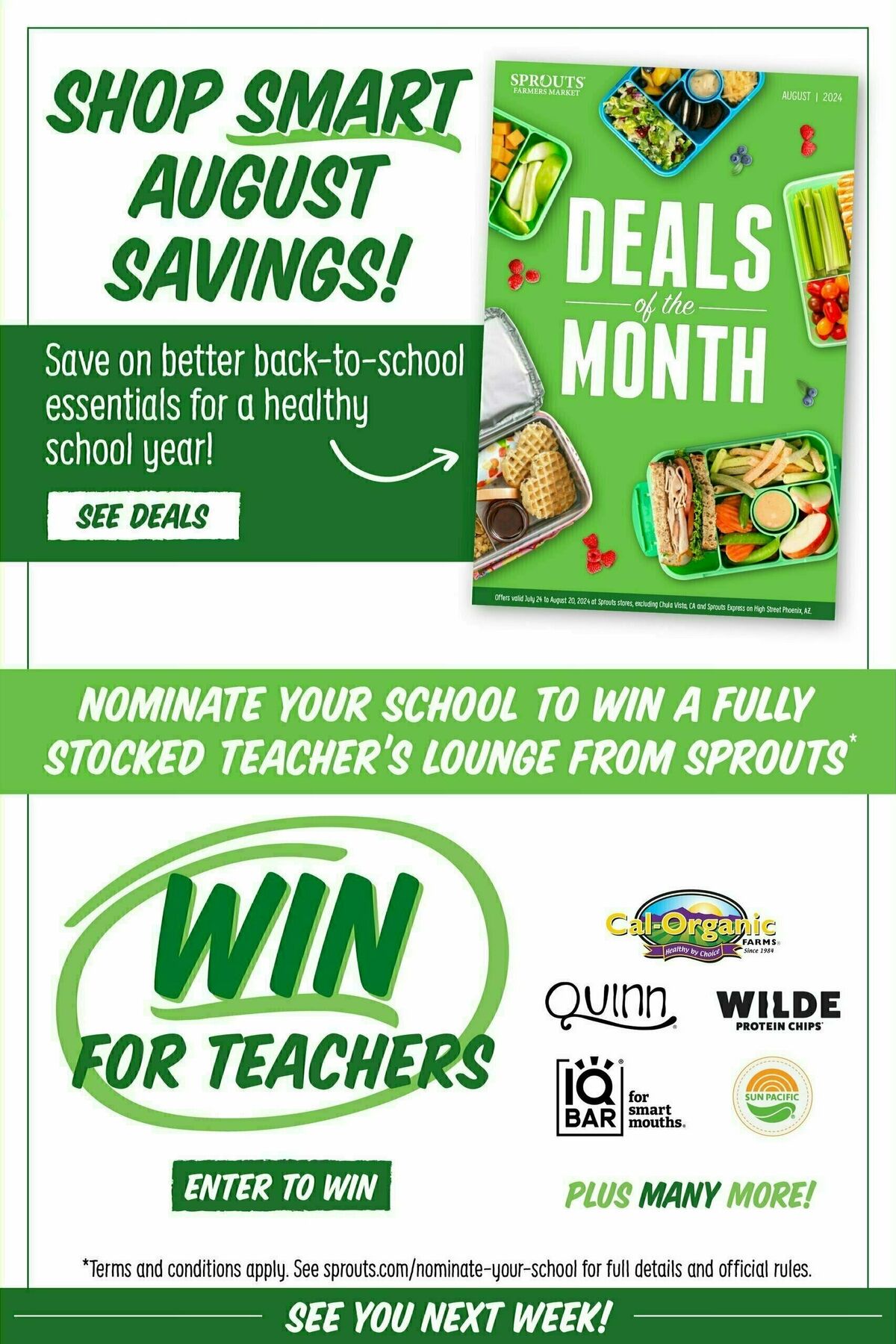 Sprouts Farmers Market Weekly Ad from August 14