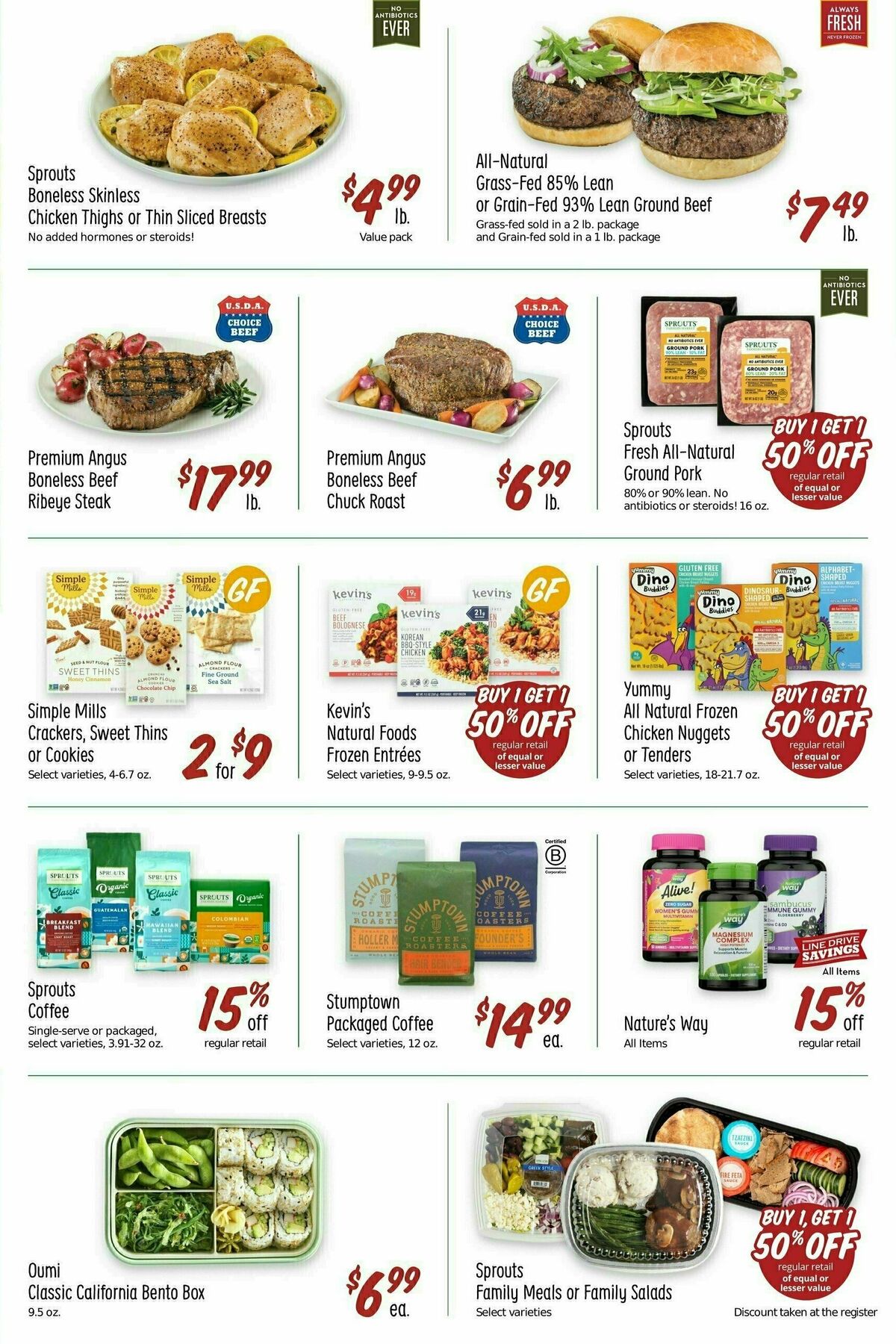 Sprouts Farmers Market Weekly Ad from August 14