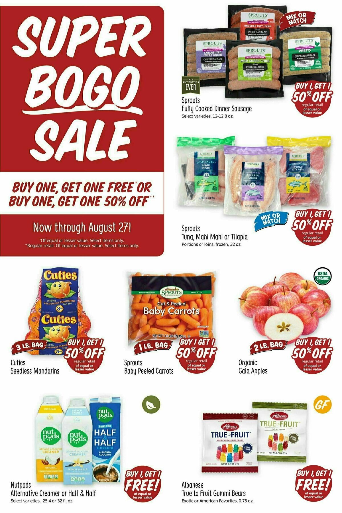 Sprouts Farmers Market Weekly Ad from August 21