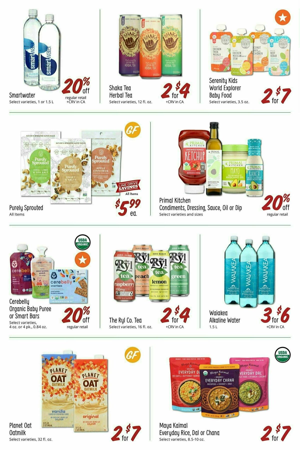 Sprouts Farmers Market Monthly Ad Weekly Ad from August 21