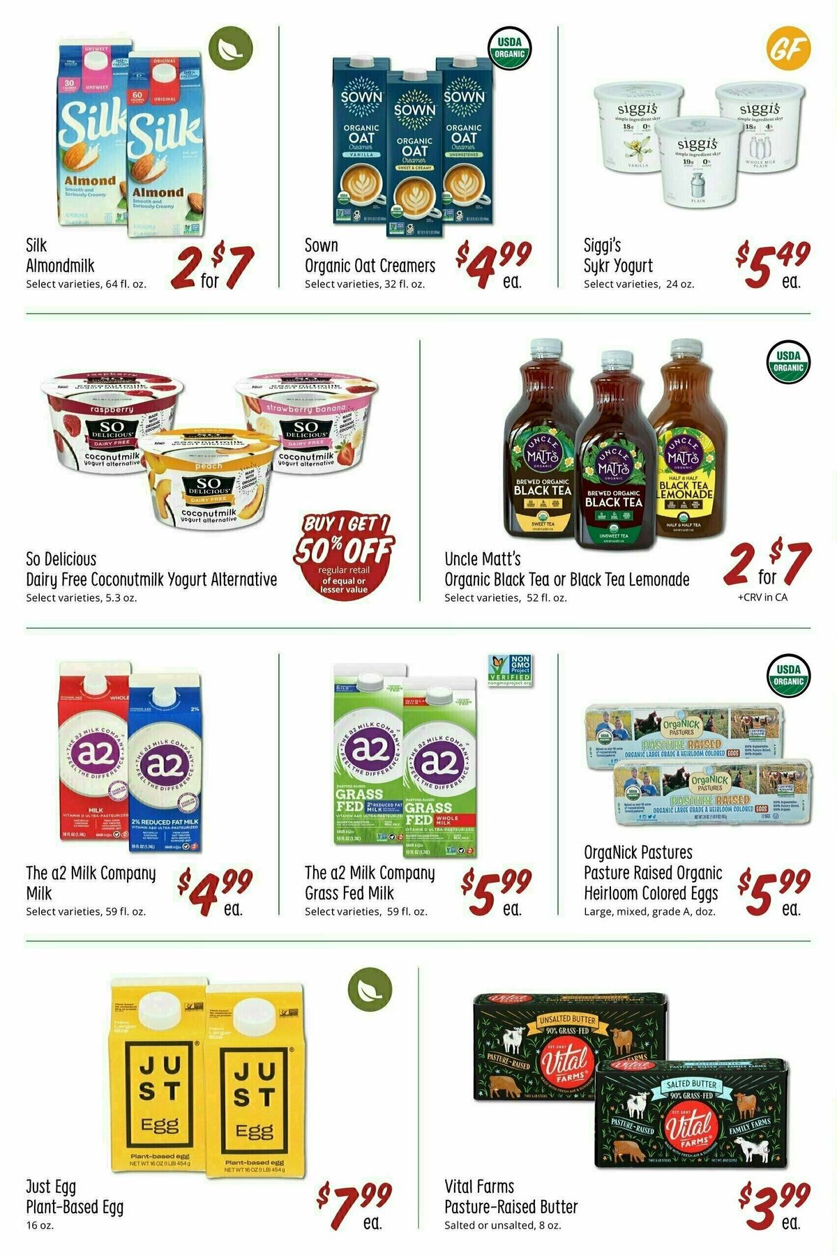 Sprouts Farmers Market Monthly Ad Weekly Ad from August 21