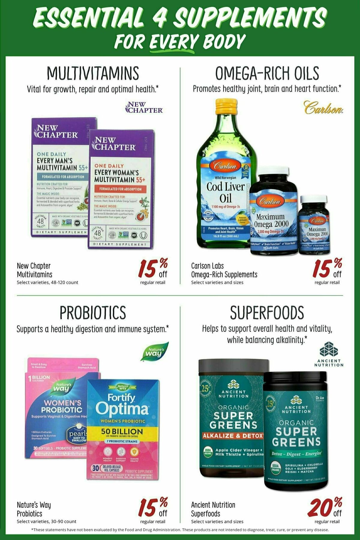 Sprouts Farmers Market Monthly Ad Weekly Ad from August 21