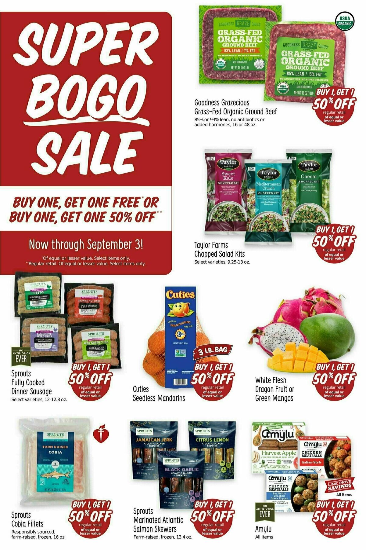 Sprouts Farmers Market Weekly Ad from August 28