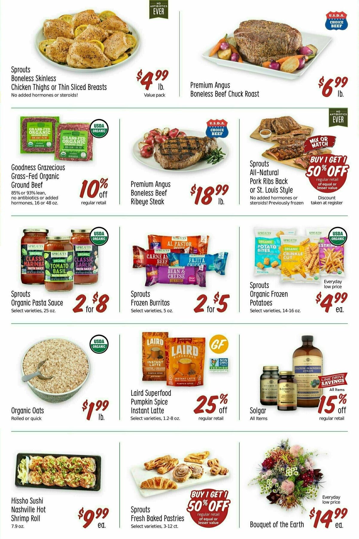 Sprouts Farmers Market Weekly Ad from September 25